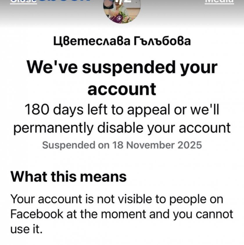 МРЪСНИ ЕВРОГЕЙОВЕ! Кой изтри фейсбука на д-р Цветеслава?