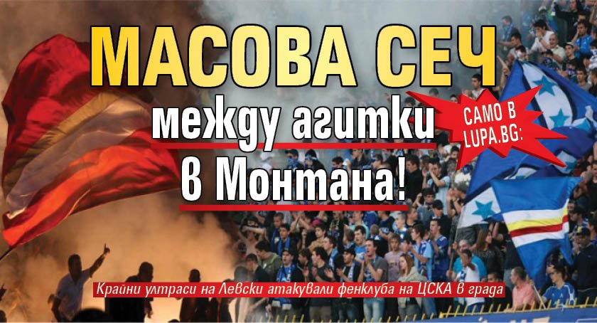 Само в Lupa.bg: Масова сеч между агитки в Монтана!