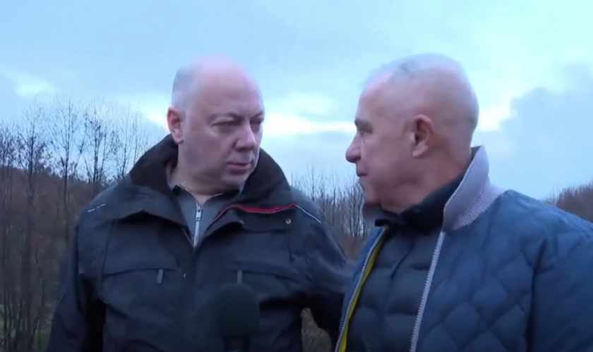 Желязков отиде спешно в бедстващия Симитли 