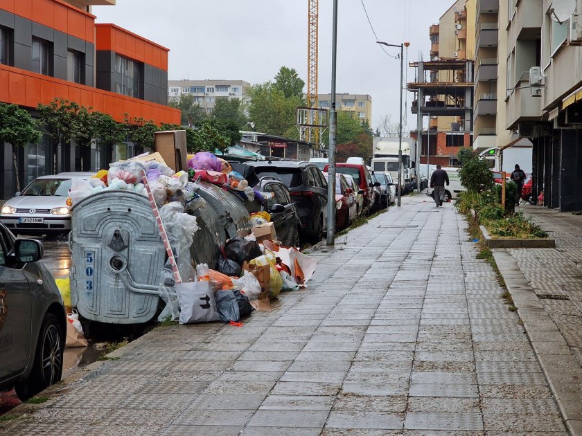 Кметове в спор: Кофите за боклук в "Люлин" отново преливат