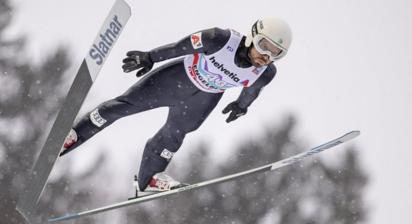 Владимир Зографски зае рекордното четвърто място в Световната купа по ски скок 