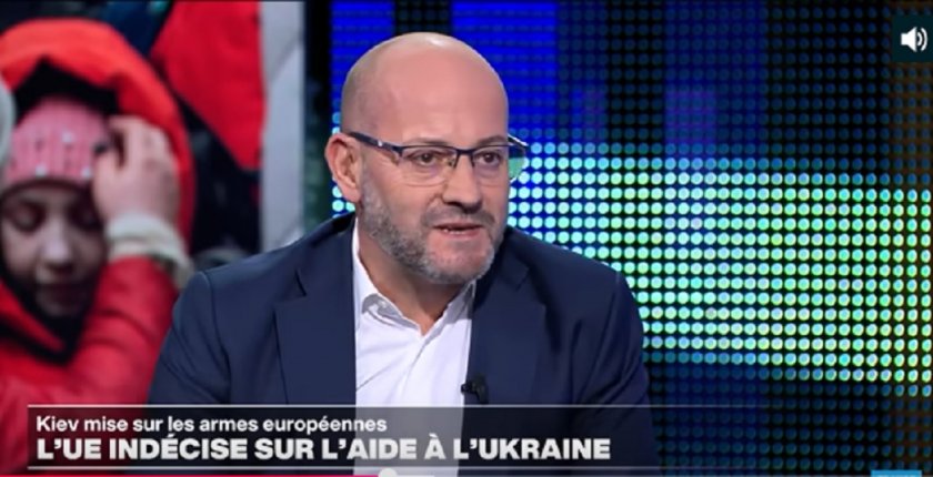 Рая, слушай, ма! Радан дава интервю за Украйна на френски!