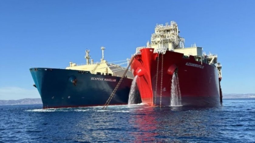 Вторият танкер с втечнен газ от САЩ за "Булгаргаз" пристигна в Александруполис