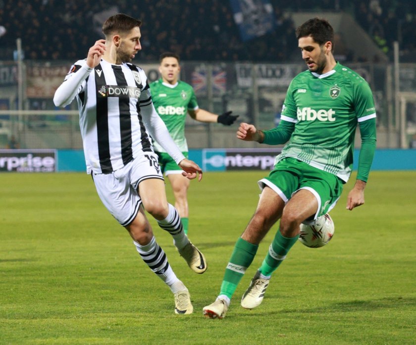 Лудогорец изпусна победата след гигантски сблъсък в ЛЕ