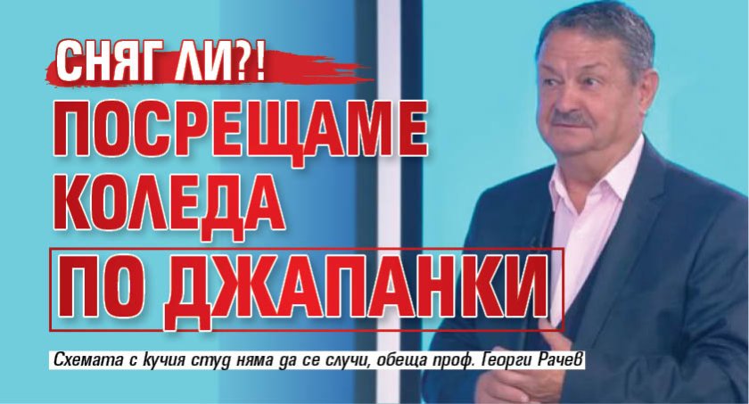 Сняг ли?! Посрещаме Коледа по джапанки