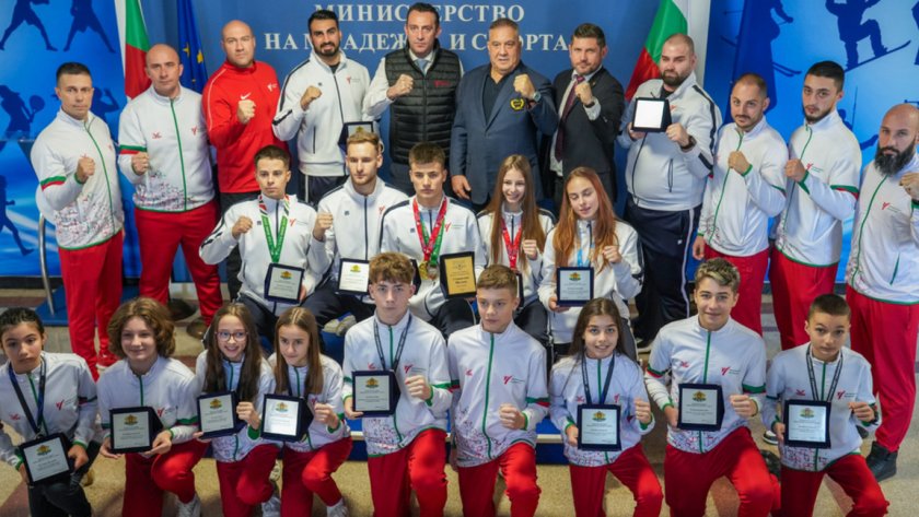 Награди за българските таекуондисти