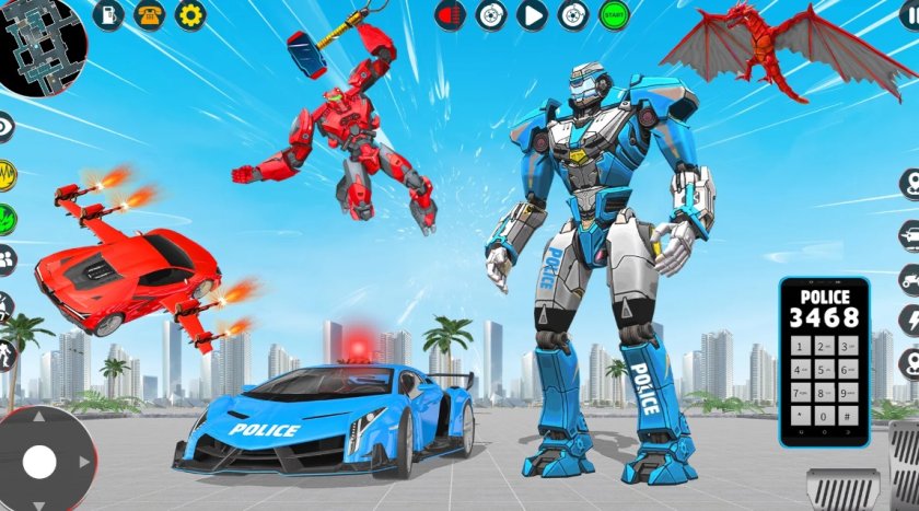 Игри на бъдещето: Роботът "Гигантска акула" участва в битка и победи всички