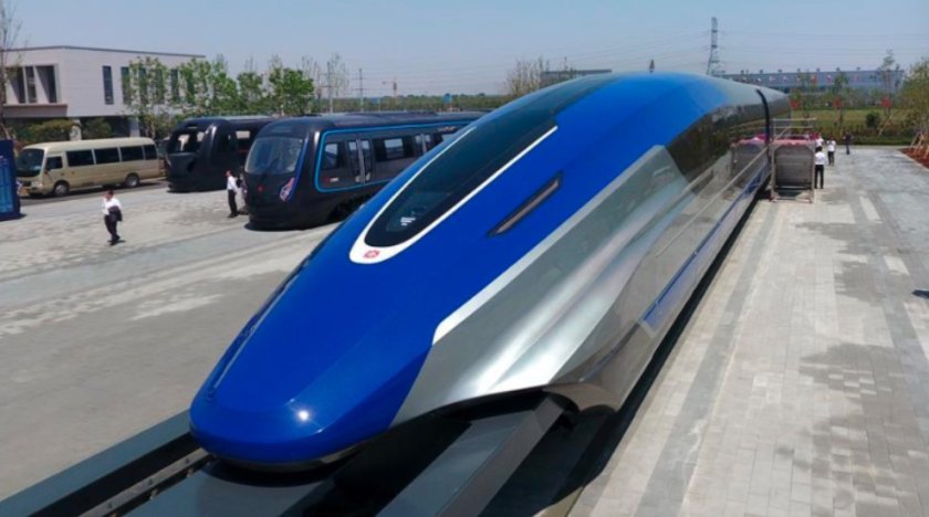 Китай постигна скорост от 700 км/ч с влак, който дори не докосва релсите (ВИДЕО)