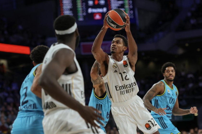 С тройка за историята гард на Реал премина границата от милион точки в Евролигата!