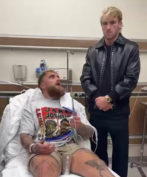 Джейк Пол постъпи в болница, след като претърпя брутален нокаут