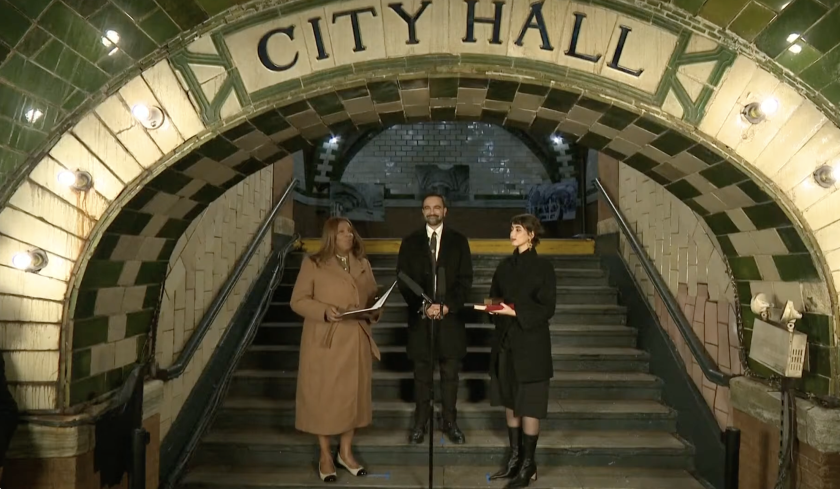 Зохран Мамдани положи клетва в изоставена станция на метрото