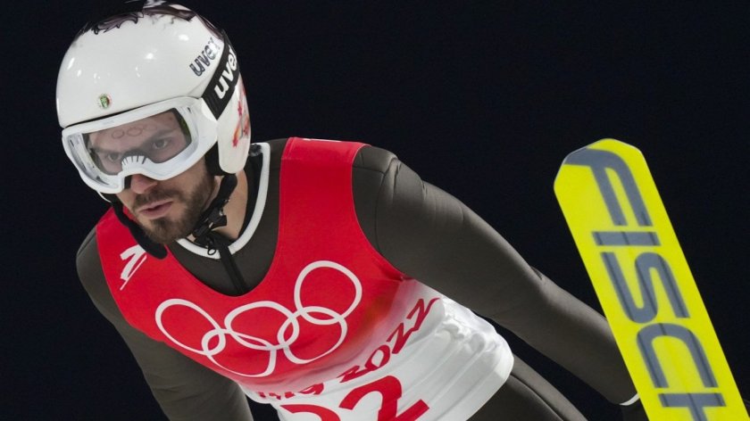 Зографски изравни български рекорд на шанцата в Гармиш-Партенкирхен