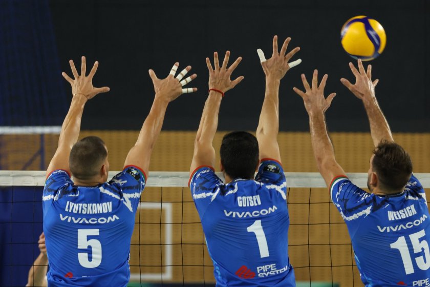 Волейболният шампион "Левски" отпадна от Европа след златен гейм