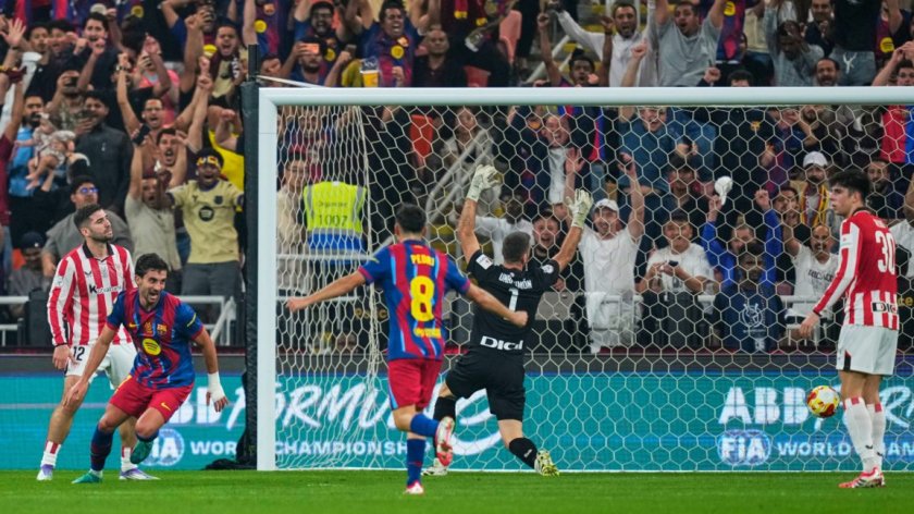 Барса попиля Атлетик за едно полувреме