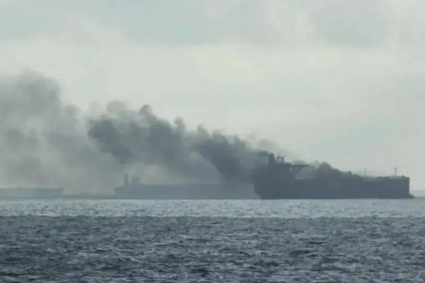 Украински дрон гръмна руския танкер "Елбус"