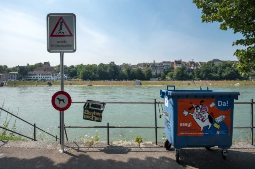Екокатастрофа: Средно 53 000 отпадъци се изхвърлят в река Рейн ежедневно