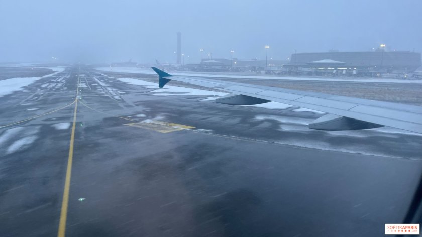 Отмениха 140 полета от Париж заради снега