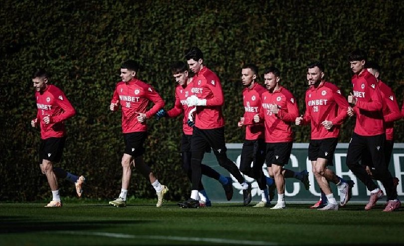 Лошото време изнерви играчите на ЦСКА