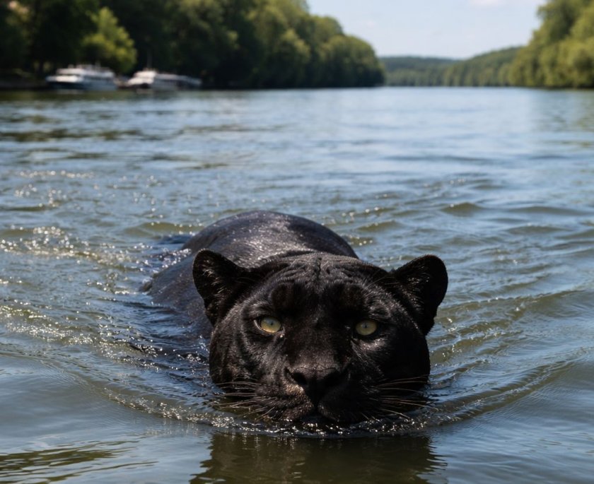 Черната пантера, която избяга в Шумен, вече я няма, удави