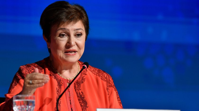 Кристалина Георгиева е в Киев за разговори на високо равнище