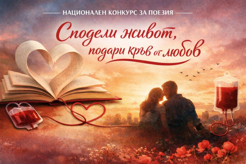 Националният център по хематология стартира поетичен конкурс за любовта 