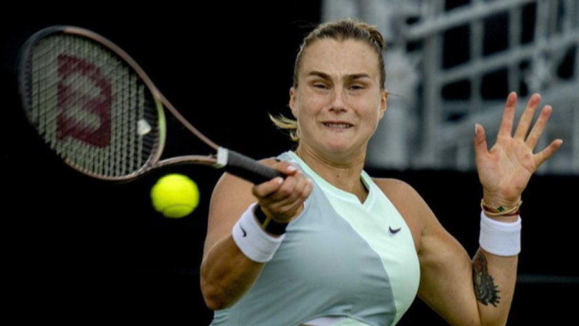 Сабаленка показа мускули срещу китайка