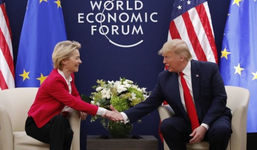 Тръмп и Урсула няма да разговарят днес в Давос