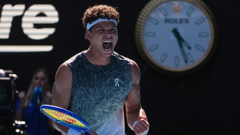 Американецът Шелтън зарадва австралийската публика