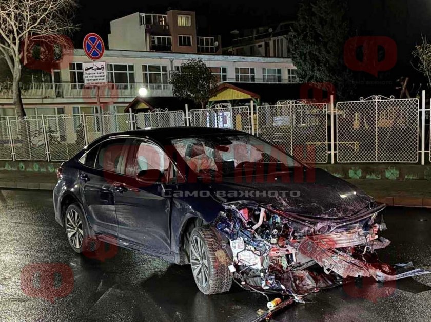 Замесиха общински съветник от Поморие в катастрофа