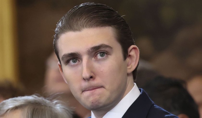 Барън Тръмп, единственото дете на американския президент Доналд Тръмп и