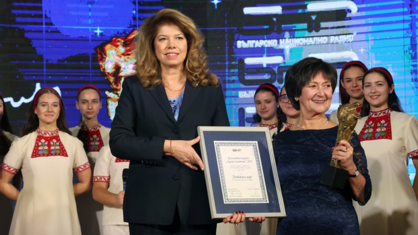 Детският радиохор е носител на Голямата награда "Сирак Скитник" за 2025 г.