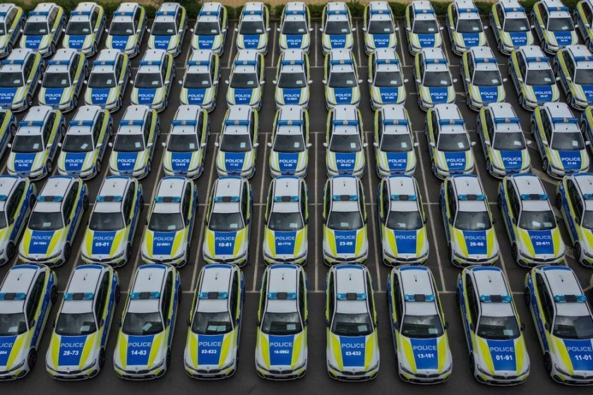 Полицията си купи 681 нови автомобила с парите от пътни глоби