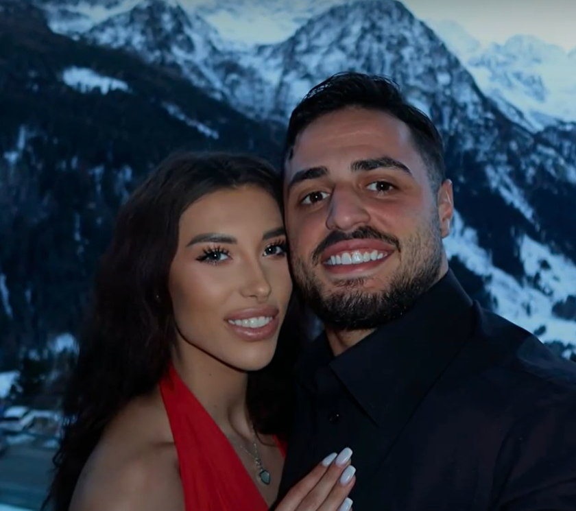 Насар и половинката му с романтична фотосесия в Алпите (СНИМКИ)