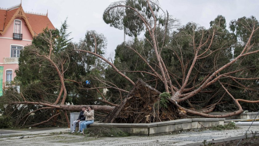 Увеличават се жертвите на бурята &bdquo;Кристин&ldquo; в Португалия