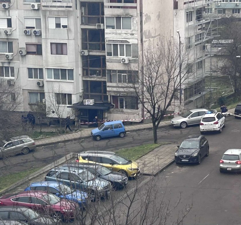 Полицията в Бургас отцепи блок заради ръчна граната