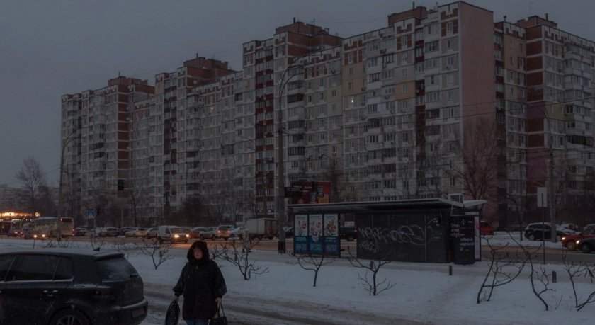 Хиляди домакинства в Киев са с режим на тока при -24 градуса