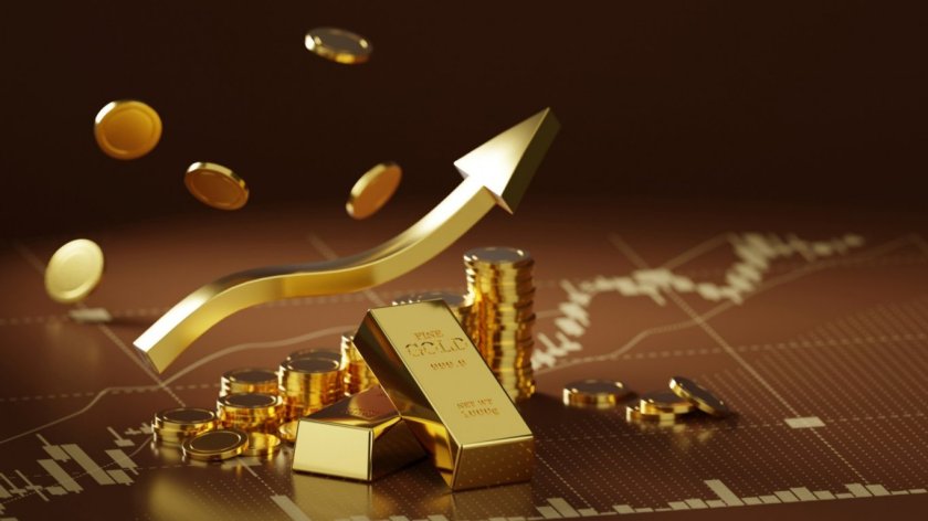 Златото отново надхвърли 5000 долара за тройунция