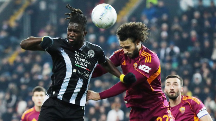 Удинезе поряза амбициите на Рома