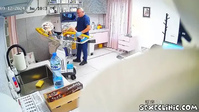 Шокиращи кадри, за които се твърди, че са от гинекологичен