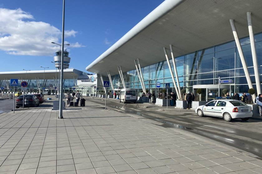 Британец вилня на летище "Васил Левски" 