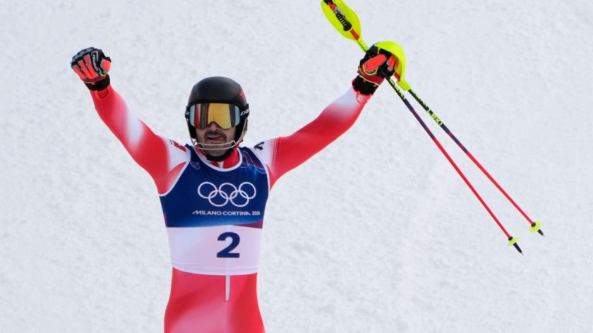 Швейцарец спечели слалома на Игрите