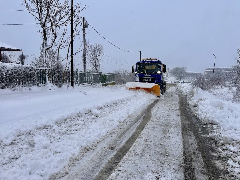 Русе отново е в снежен капан