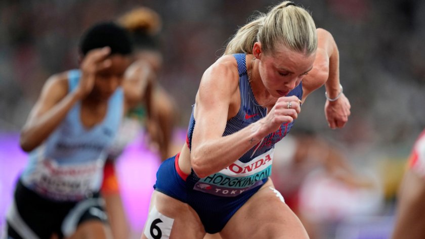 Кийли Ходжкинсън подобри световния рекорд на 800 м в зала