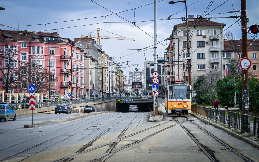 Терзиев мести трамвая по "Скобелев"