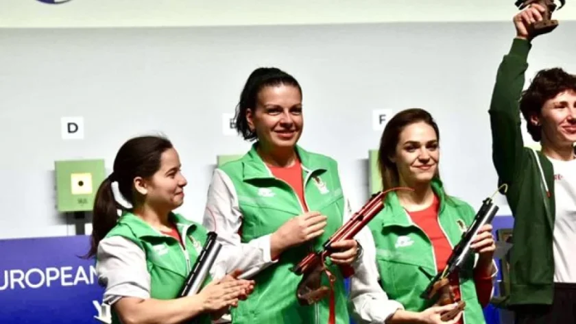 Националките по стрелба взеха европейско сребро