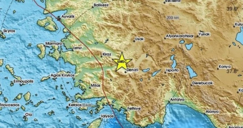Земетресение от 5,1 по Рихтер в Западна Турция