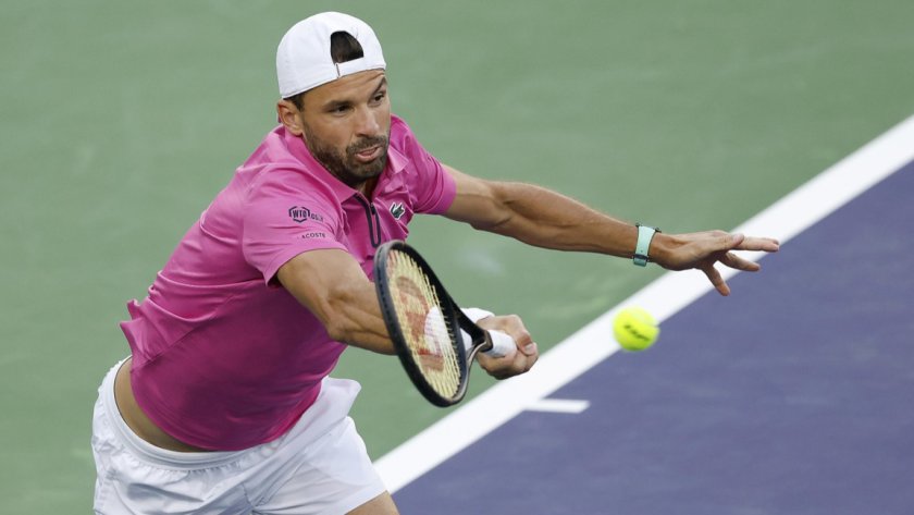 Ново отстъпление за Григор Димитров