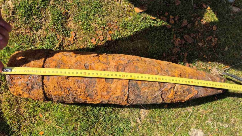 Находка: Откриха снаряд в канал край Казанлък