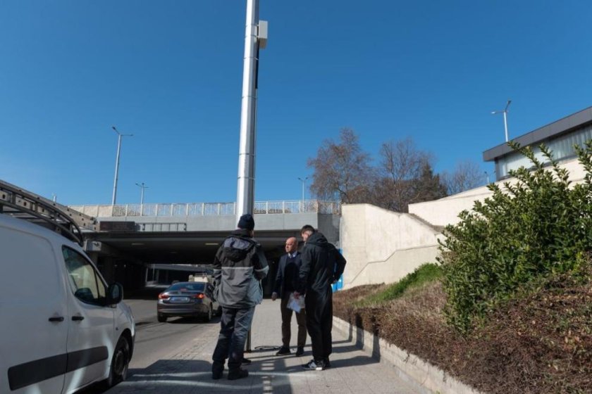 Монтират първата камера за скорост в Пловдив