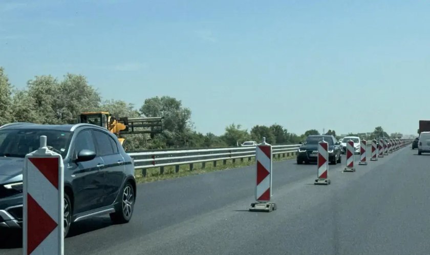 Промяна в движението по магистрала &bdquo;Струма&ldquo;